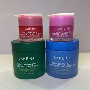 Laneige Face Masks and Lip Masks Bundle NEW